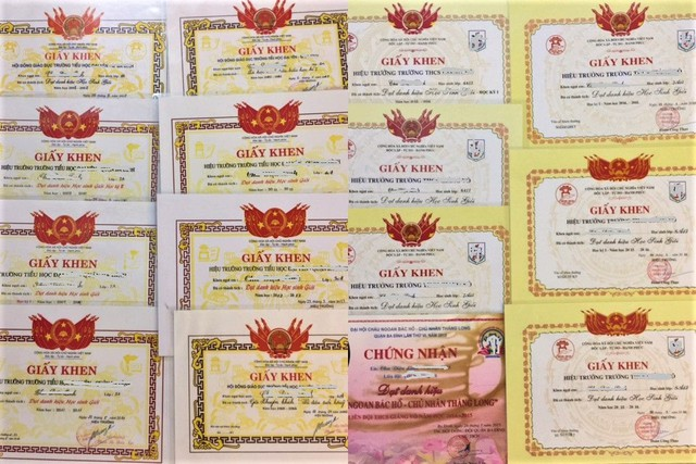 Cẩn trọng khi đưa bảng điểm, giấy khen lên mạng xã hội